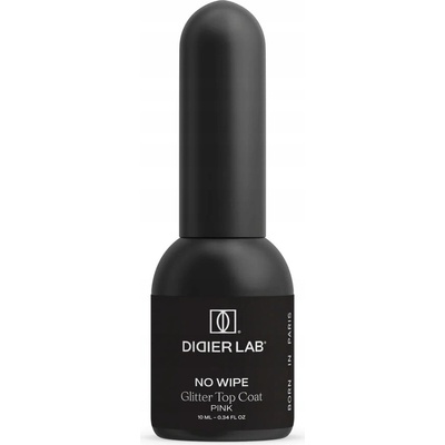 Vrchní lesk s glitry Didier Lab Glitter Top Coat Pink 10 ml