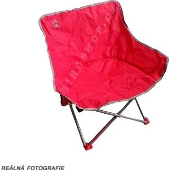 Coleman Kick-back chair (Red) Červená kempinková židle