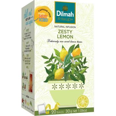 Dilmah Ovocný čaj Naturally Zesty Lemon 20 x 1,5 g