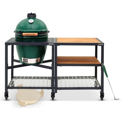 Big Green Egg - Large set se stolem