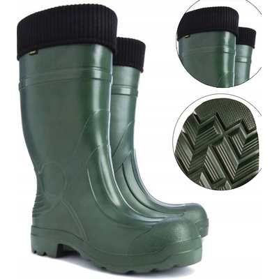 Demar Pánske zateplené gumáky PREDATOR XL 0260 zelené