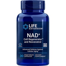 Life Extension NAD+ Cell Regenerator™ and Resveratrol 30 kapslí