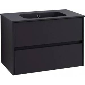InterCeramic Мебел за баня InterCeramic ICP 7955MB Блейк - конзолен шкаф с умивалник (ICP 7955MB БЛЕЙК)