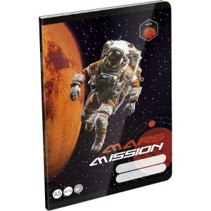 LIZZY Тетрадка, гладка, LIZZYSULI, формат A/5, 32 листа, 20-32, „Mars Mission, 7500172006 (7500172006)