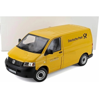 NOREV VOLKSWAGEN T5 VAN TRANSPORTER POST 2003 YELLOW 1:18