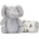 Lorelli Бебешко одеяло Lorelli - Nappy, 90 х 75 cm, сиво слонче (10340182503)