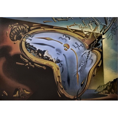 BlueBird Salvador Dalí Soft Watch Exploding in 888 Particl 1000 dílků