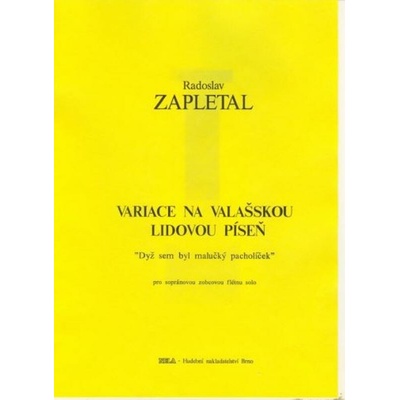 NELA Variace na valašskou lidovou píseň