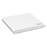 LG Външно usb dvd записващо устройство lg gp57ew40, usb 2.0, Бял (dvd-rw-lg-gp57ew40)