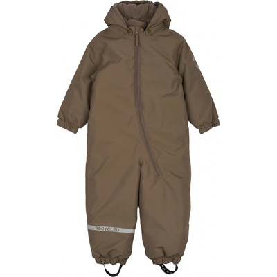 Dětská zimní kombinéza hnědá Chocolate Chip Mikk Line