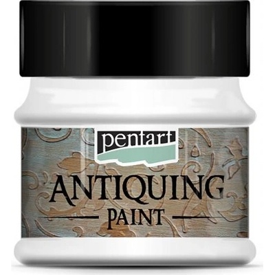 Pentart Antikovací barva 50 ml BÍLÁ