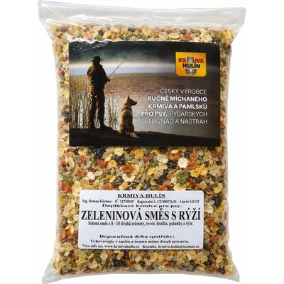 Krmiva Hulín Sušená zeleninová směs s rýží 1 kg