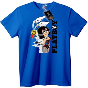 NOONEBRAND Тениска на Playboy момиче - XL, White