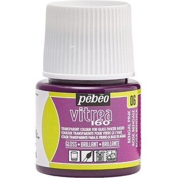 Pébéo Vitrea 160 Боя за стъкло Bengal Pink 45 ml 1 бр (111006)