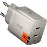 Spigen ee472eu-gan essential 2-port network charger 47w natural titanium (8800283315837)