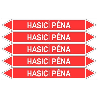 Značení potrubí, hasicí pěna PZG 008546