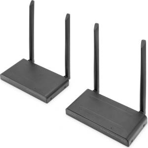 ASSMANN Digitus комплект безжичен HDMI предавател, 4K , 150 m, черен (DS-55328)