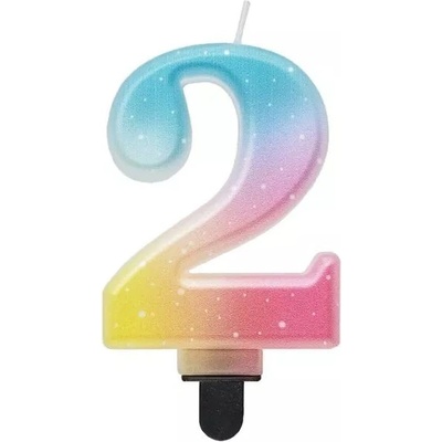 Godan Красота и чар: Свещ цифра, пастелен дъга - 2 (sf-opa2)