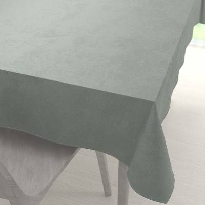 Biante Sametový obdélníkový ubrus Velvet Premium SVP-046 Světle šedý 80x120 cm