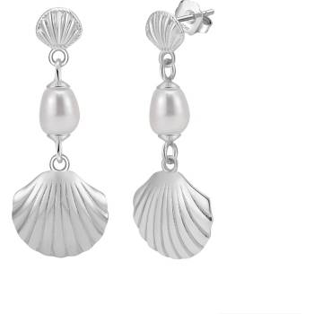 DELIS Сребро 925, jw1559, модел мида, обеци с родиево покритие (jw1559)