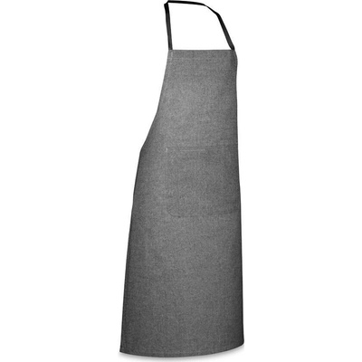 ZIMBRO. Zástěra s recyklovanou bavlnou 140 g/m² Černá