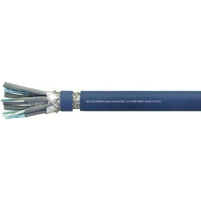 Helukabel audio kabel AES/EBU 8x2x0,25 mm modrý 100 m