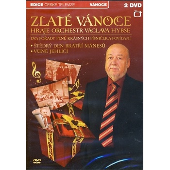Václav Hybš - Zlaté Vánoce DVD, plastový obal