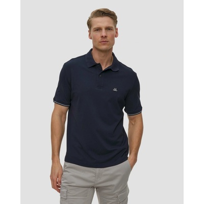 C.p. Company Tacting Piquet Short Sleeve Polo tmavomodré