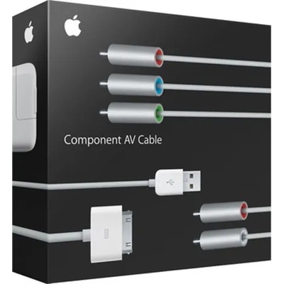 Apple AV кабел за Apple iPhone, iPod и iPad със захранване (MB128ZA/B)