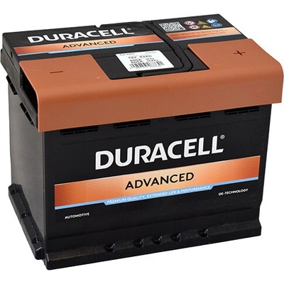 Duracell Advanced 12V 62Ah 550A DA62H