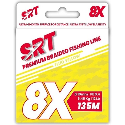 Sert 8X SRT Fluo Yellow 135m - 0,10 mm