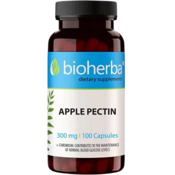 Image 1 of Bioherba Apple Pectin 300 mg [100 капсули]