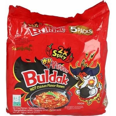 Samyang dvojité pikantné rezance 5 x 150 g