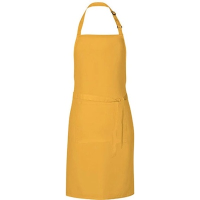 Link Kitchen Wear Unisex grilovací zástěra X987 Sunflower Pantone 136c 85x72cm