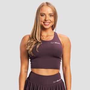 GymBeam Дамски спортен топ BEAT Berrywood XS