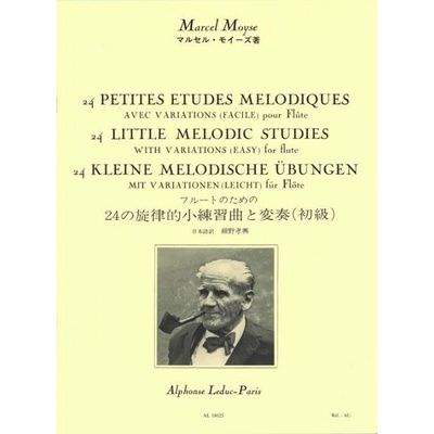 24 Petites Etudes Melodiques značky Marcel Moyse