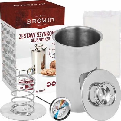 Biowin Šunkovar na 1,5kg mäsa s teplomerom a sáčkami