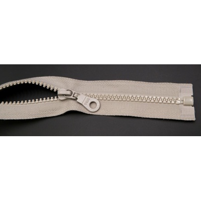 Deliteľný kostený zips - dĺžka (30 - 95 cm) - rôzne farby 85 cm Kameninovo šedá