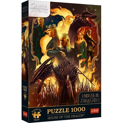 TREFL Premium Plus Hra o tróny Rod draka 1000 dielov
