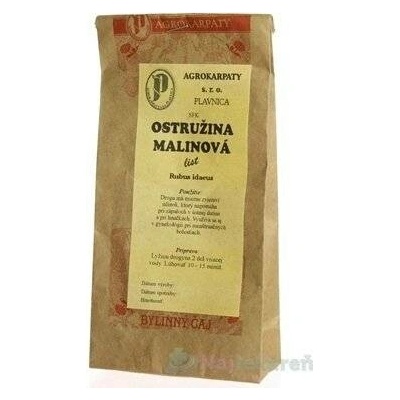 Agrokarpaty OSTRUŽINA MALINOVÁ list bylinný čaj 30 g