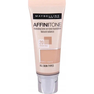 Maybelline Affinitone 20 Golden Rose make-up na tvár 30 ml
