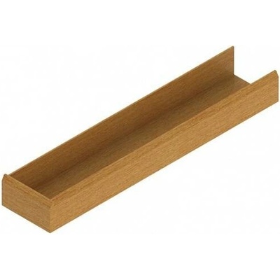 příborník - přepážka 100x472x50mm dubové dřevo bezbarvý lak