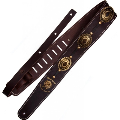 Richter Motörhead Concho Strap Brown/Old Brass