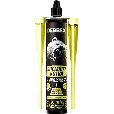 Chemická kotva VINYLESTER SF 300ml DEBBEX