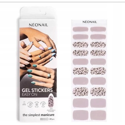 NeoNail Gélové nálepky Easy On M04