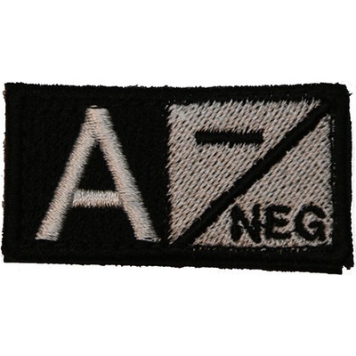 CONDOR OUTDOOR Nášivka krevní skupina A NEG VELCRO FOLIAGE