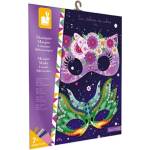 Janod Atelier Креативен комплект Мини Мозайка Маски 7+ (J07956)