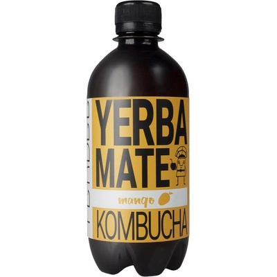 Yerbee Yerba Mate Kombucha Mango Bio 400 ml