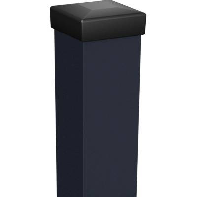 Sloupek pro branku POLARGOS 10 x 10 x 220 cm dorazový 7016 antracit