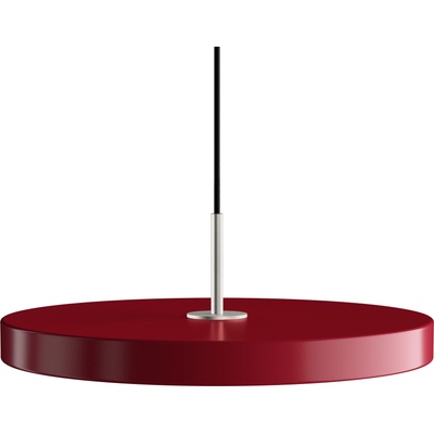 UMAGE Висяща лампа Asteria Plus със сребърен монтаж 43 см рубинено червена (2563C4172)
